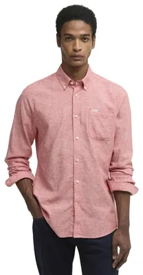 Produktbild von Barbour Hemd normale Passform rot meliert