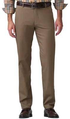 Produktbild von Meyer Hose Bonn Regular Fit aus Baumwoll-Seide-Mix mit leichtem Glanz und Elasthan, braun