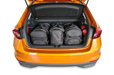 Produktbild von Skoda Fabia Hatchback 2021+ Kofferraumtaschen Set 3 Stk