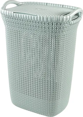 Zdjęcie produktu dla Curver Kosz Na Bieliznę Knit 57L /Szarobłękitny