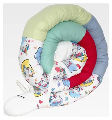 Produktbild von Bettschlange/Bettschnecke XXL - Länge 250 cm - personalisierbar - Seitenschläferkissen