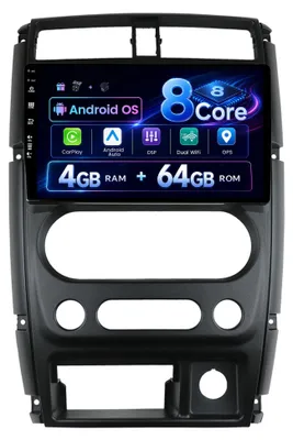 Obrázok produktu pre Autorádio – Android 14, GPS navigácia, 4G+64G, CarPlay, Android Auto, 2 DIN, 9 palcov