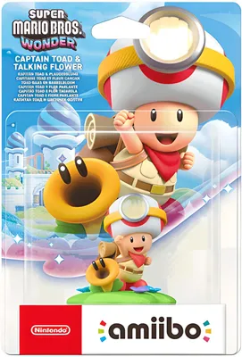 Produktbild von amiibo Kapitän Toad & Plauderblume-Spielfigur