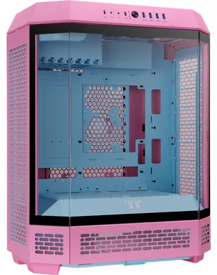 Obrázek produktu pro Thermaltake Tower 600, Midi Tower, PC, Růžová, ATX, Micro ATX, Mini-ITX, SPCC, Temperované sklo, Hraní