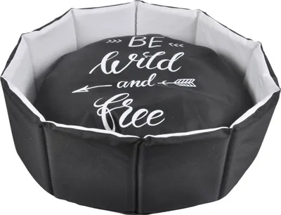 Produktbild von Hunde- und Katzenbett mit ausnehmbarem Kissen WILD, Ø 48 cm