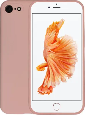 Produktbild von Handyhülle für iPhone 6/6s  Silikonhülle - Backcover Siliconen Case - Lachs