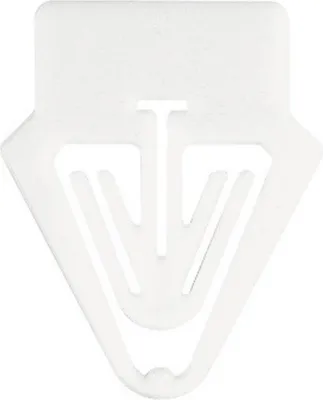 Produktbild von Kartenreiter 40mm VE=10 Stück weiß