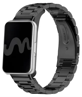 Produktbild von imoshion Edelstahlarmband für Samsung Galaxy Fit 3 - Schwarz