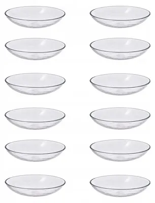 Produktbild von IKEA STRANDKRABBA Schüssel Glas Transparent 15 cm 12er-Set