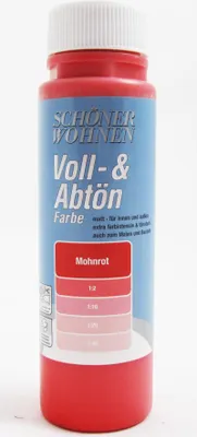 Produktbild von Schöner Wohnen Voll- und Abtönfarbe 250 ml mohnrot