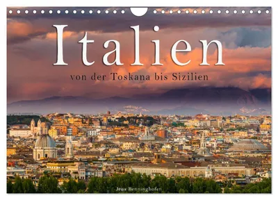 Produktbild von Italien von der Toskana nach Sizilien (Wandkalender 2027 DIN A4 quer), CALVENDO Monatskalender