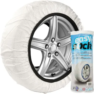Obrázek produktu pro Sněhové řetězy / textilní návleky Isse Easy Sock - velikost L / celoevropská norma pro horské oblasti