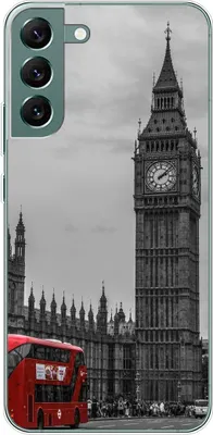 Immagine prodotto di Custodia König Design compatibile con Samsung Galaxy S22 Plus 5G - Custodia morbida in plastica per cellulare - Custodia per cellulare Big Ben