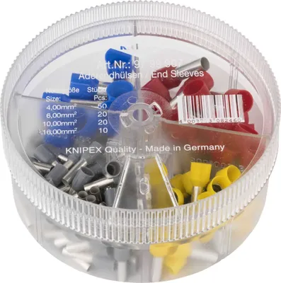 Produktbild von KNIPEX Sortiment isol. Aderendhülsen