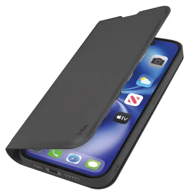 Produktbild von SBS Wallet Stand iPhone 16e schwarz