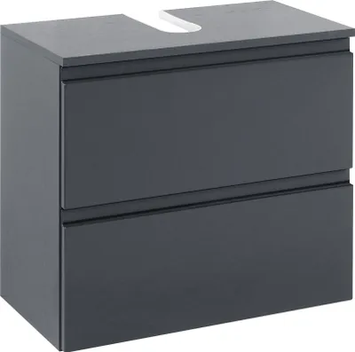 Produktbild von Waschtischunterschrank Cardiff | 60 x 35 x 53 cm | Grau