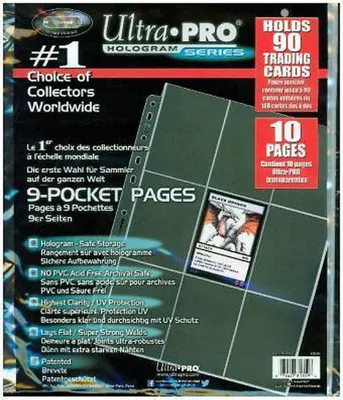 Produktbild von Pages 9-Pocket Platinum Bag VPE 10