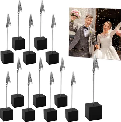 Produktbild von Fotohalter mit Klemmen für Dekoration und Organisation: Set von 20 Stück