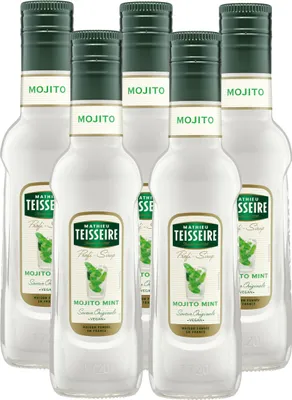 Produktbild von Teisseire Getränke-Sirup Mojito Mint 0,25L (5er Pack)