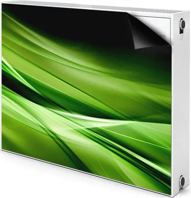 Obrázok produktu pre Magnetický kryt na radiátor Kryt na radiátor 100x60 cm - Abstraktný, trávnatý