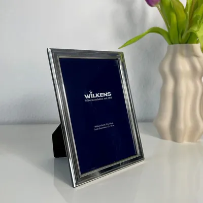 Produktbild von Wilkens Bilderrahmen Rom in 925 Sterlingsilber, 13 x 18 cm, anlaufgeschützt