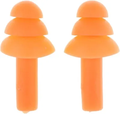 Image de Jumada - Bouchons d'oreille - 1 paire - Confortables - Souples - Pour dormir - Orange