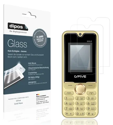 Obrázok produktu pre 2x dipos GlassCC GFive Gold New