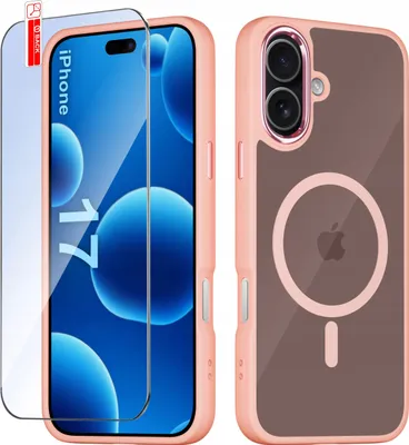 Produktbild von Etui do iPhone 17 CASE do MagSafe MATOWE Magnetyczne PREMIUM + Szkło 9H