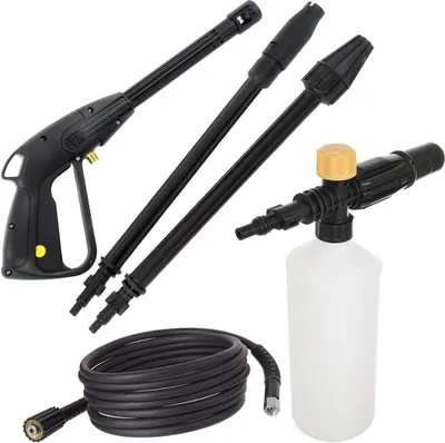 Produktbild von Schaumpistole mit Lanze und 5 Meter Schlauch für Karcher Waschmaschine, 150 bar, 60°C Max.