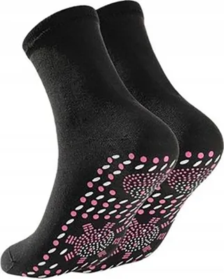 Produktbild von Wärmende thermoaktive Anti-Rutsch-Socken Universal Schwarz Geschenk