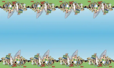 Image de Nappe en papier Astérix 136cm x 228cm -