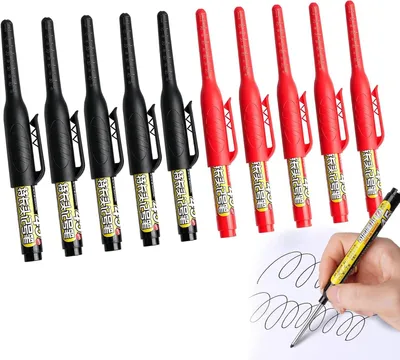 Obrázok produktu pre Perzistentné fixky, 10 kusov, s hrotom 45 mm, vhodné na drevo a steny