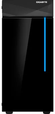 Zdjęcie produktu dla GIGABYTE C200, Midi Tower, PC, Czarny, ATX, micro ATX, Mini-ITX, Szkło, Plastik, Stal, 16,5 cm