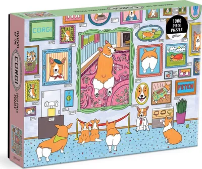 Produktbild von GALISON Corgi Museum Puzzle 1000 Teile