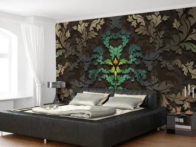 Produktbild von Vlies Fototapete 400x280 cm Tapeten Wandtapete XXL Blumen Blatt Planzmotiv Natur f-A-0190-a-b