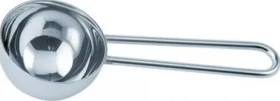 Produktbild von Kaffeemesslöffel - Edelstahl, 10 cm - Weis