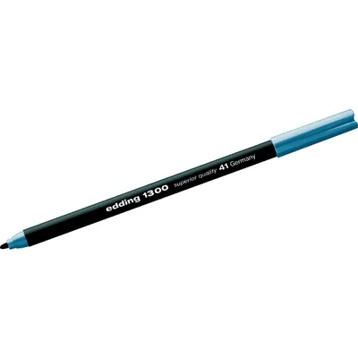Image de edding 1300 stylo en fibre bleu-gris