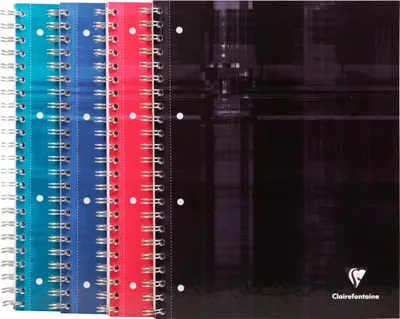 Produktbild von Clairefontaine 5x Konferenzblock A4, 120 Blatt kariert Sortiert 8292C