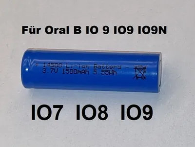 Produktbild von Li-Ion Akku für Oral B IO 9 IO9 3,7V 1500mAh Oral Series 9N IO6 IO7 IO8 IO9 IO10