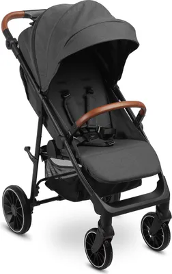Produktbild von CARETERO ELMA Kinderwagen Buggy mit Liegefunktion Klappbar, 8,5 kg - Dunkelgrau