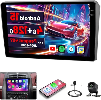 Produktbild von 9-Zoll Android Autoradio – Autoradio – Multimediasystem – GPS-Navigation – Unterhaltungssystem für das Auto