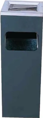Image de Cendrier carré sur pied Bolero 10 L