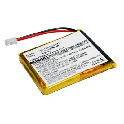Produktbild von Akku für Siemens V30145-K1310-X448 Li-Ion 3,7 Volt 250 mAh schwarz.