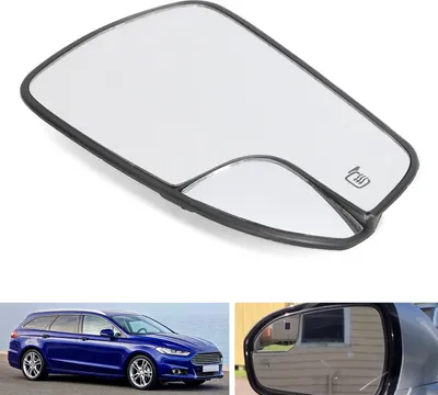 Obrázek produktu pro Přední levý vyhřívaný zpětný zrcátkový sklo DS7Z17K707E Náhrada za Ford Mondeo/Fusion 2013–2020