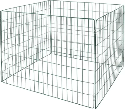 Produktbild von Komposter Metall Kompost Metallkomposter Kompostbehälter Kompostgitter 90 x 90 x 70 cm grün Garten Gitter Kompost Kompostierer V2Aox