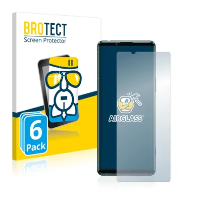 Produktbild von 6x BROTECT Schutzglas für Sony Xperia 5 III Schutzfolie Panzer Folie Glas Display Schutz klar