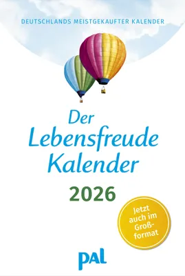 Produktbild von Der Lebensfreude-Kalender 2026 im Großformat