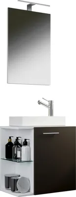 Obrázok produktu pre 3-dielne WC pre hostí umývadlo umývadlo Hausa zrkadlo