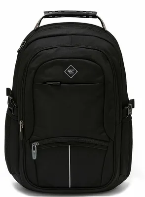 Produktbild von Aoking Rucksack Schulrucksack Freizeitrucksack Sportrucksack Wanderrucksack Daypack Reise Handgepäck Uni Arbeit Schule mit 15,6 Zoll Laptopfach wasserabweisend 22L Schwarz Herren Damen Sotala