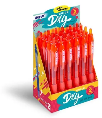 Produktbild von Display Długopis żelowy QUICK DRY czerwony . 6001157